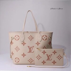 Louis Vuitton | Bags | Louis Vuitton Neverfull Mm Cream Blush